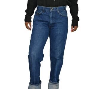 Vintage Levis 505 Jeans Regular Fit Straight Leg Denim Cotton SF 207 80s Size 34